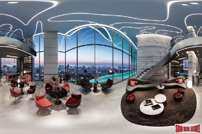 New Luxury High-Rise Condo in Construction at Ekkamai Road, Sukhumvit 63 - 1 Bed Plus Units-28