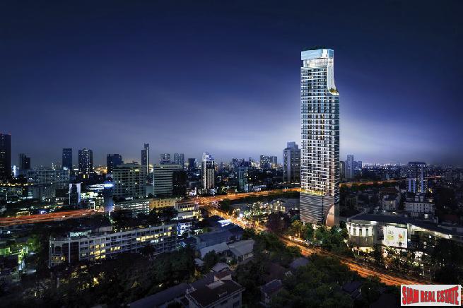 New Luxury High-Rise Condo in Construction at Ekkamai Road, Sukhumvit 63 - 2 Bed Units-0
