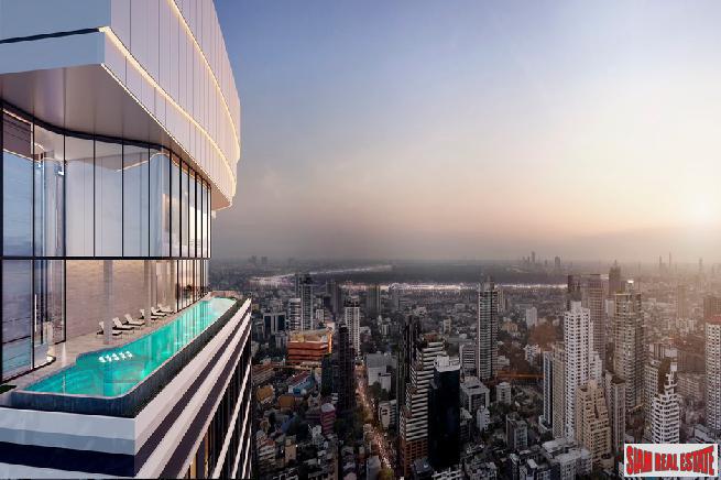 New Luxury High-Rise Condo in Construction at Ekkamai Road, Sukhumvit 63 - 2 Bed Units-2
