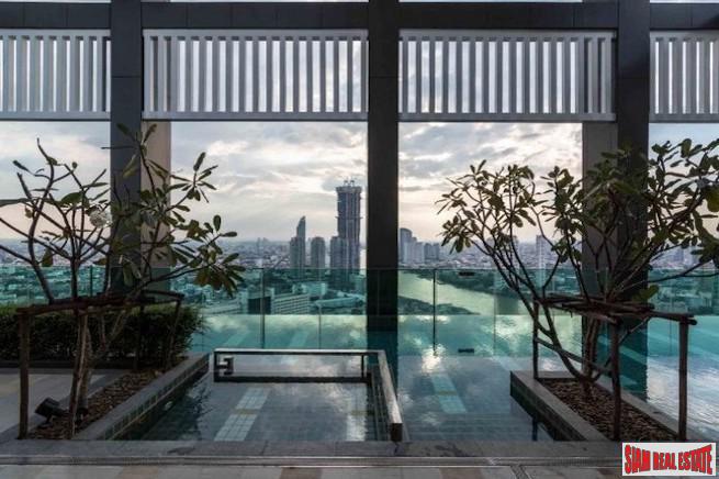 Rhythm Sathorn | Rare Corner Two Bedroom Condo for Sale with 180 degree Views of the River-10