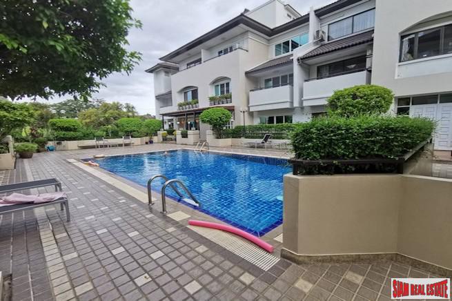 Baan Charoenmitr | Large Family Style Three Bedroom Townhouse for Sale on Quiet Ekkamai Alley-0