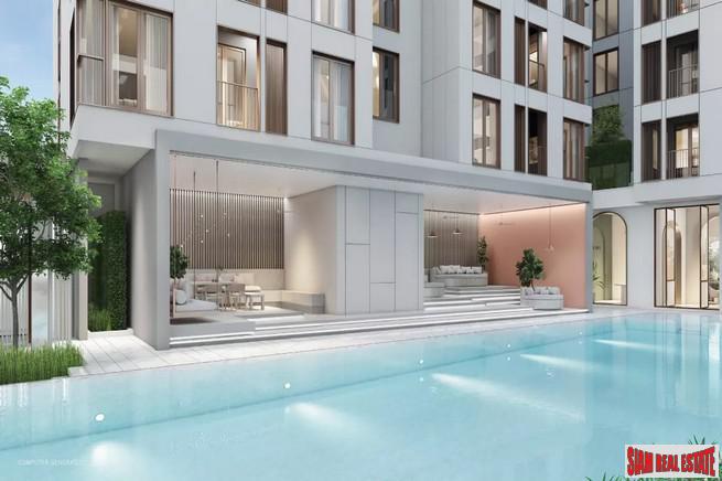 New Modern Low-Rise under Construction at Soi Thong Lor, Close to Phetchaburi Road by Leading Thai Developers - 2 Bed Units