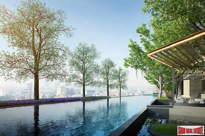 Newly Completed High-Rise Green Condo with 2 Rai of Gardens by Luxury Developers at Sukhumvit 101/1 - 2 Bed Units-0