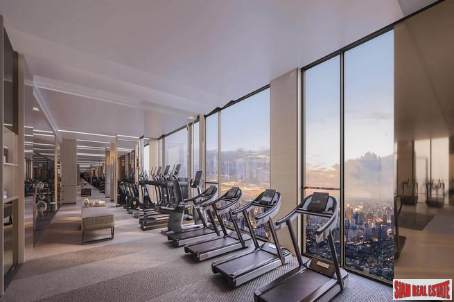 New Ultra Luxury High-Rise on Sukhumvit Road close to BTS Ekkamai - 2 Bed Units-16