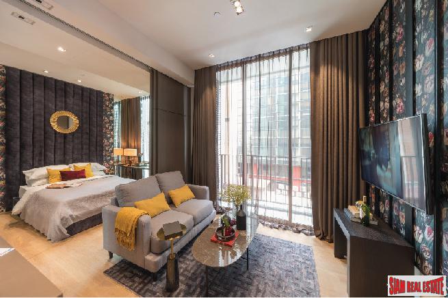 Newly Completed Ultra Luxury High-Rise Condo at Chidlom in the Pathumwan Area -Discount and Rental Guarantee 5% for 2 Years! 2 Bed Units-5