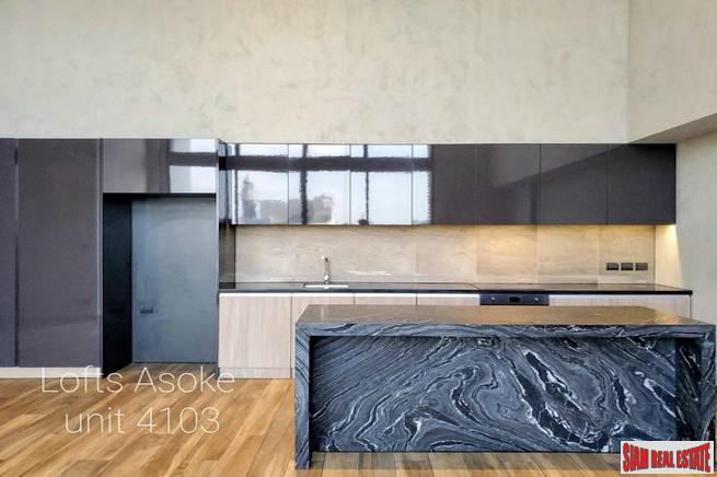 The Lofts Asoke | High Floor Duplex Condo for Sale with Clear City Views-6
