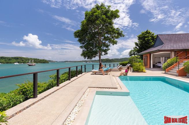 Exclusive Ocean Front Sea View Villa with 180 Degree Views for Sale in Cape Panwa