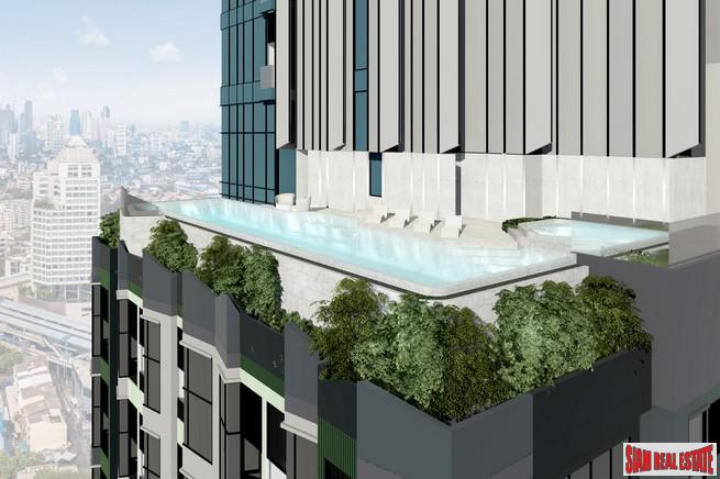 New High-Rise of Loft Duplex Smart Home Condos by BTS Phra Khanong at Rama 4 Road with City and Chao Phraya River Views - 1 Bed Units- Last Few Units Back to Market!-13