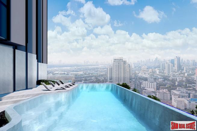 New High-Rise of Loft Duplex Smart Home Condos by BTS Phra Khanong at Rama 4 Road with City and Chao Phraya River Views - 1 Bed Units- Last Few Units Back to Market!-14