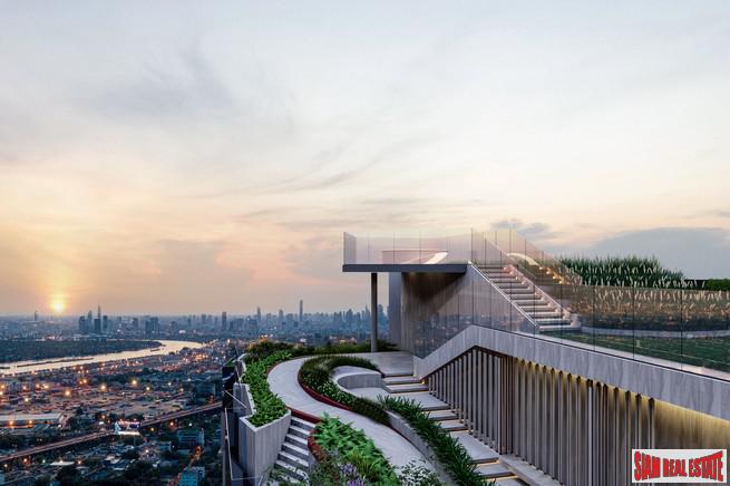 New High-Rise of Loft Duplex Smart Home Condos by BTS Phra Khanong at Rama 4 Road with City and Chao Phraya River Views - 1 Bed Units- Last Few Units Back to Market!-2