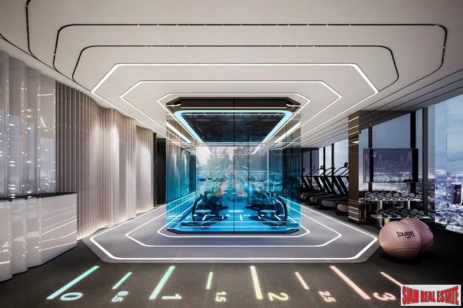 New High-Rise of Loft Duplex Smart Home Condos by BTS Phra Khanong at Rama 4 Road with City and Chao Phraya River Views - 1 Bed Plus Units - Last Few Units Back to Market!-5