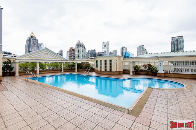 Silom Terrace | Extra Spacious Two Bedroom Condo Suitable for a Family for Rent in Silom-1