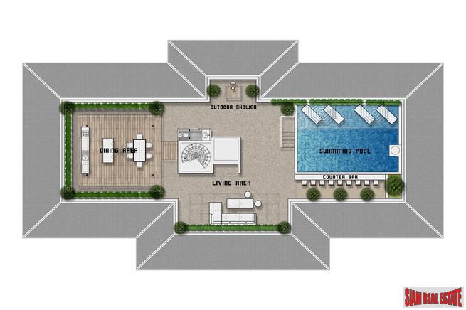 SKY Penthouse Royal Phuket Marina | 360º Marina View / Sea View Extraordinary Four Bedroom Residence-29