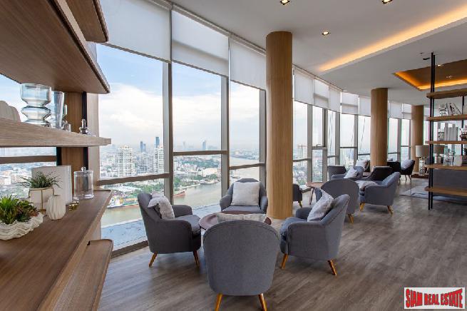 Newly Completed High-Rise Riverside Fully Furnished Condos at Charoen Nakhon, Bangkok - 1 Bed Units-8