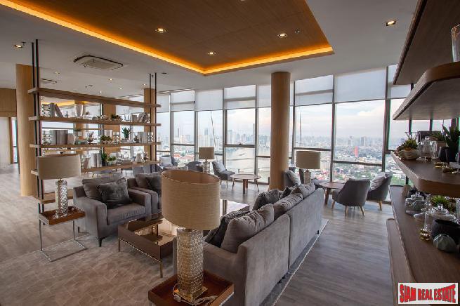 Newly Completed High-Rise Riverside Fully Furnished Condos at Charoen Nakhon, Bangkok - 1 Bed Units-9