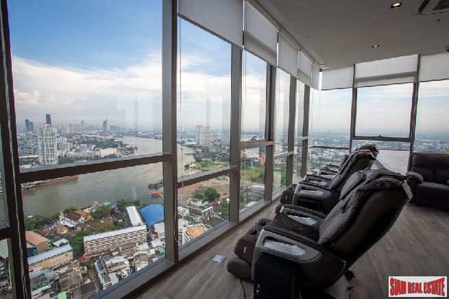 Newly Completed High-Rise Riverside Fully Furnished Condos at Charoen Nakhon, Bangkok - 1 Bed Units-10