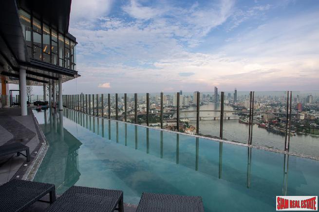 Newly Completed High-Rise Riverside Fully Furnished Condos at Charoen Nakhon, Bangkok - 1 Bed Units-11