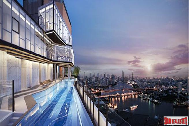 Newly Completed High-Rise Riverside Fully Furnished Condos at Charoen Nakhon, Bangkok - 1 Bed Units-25