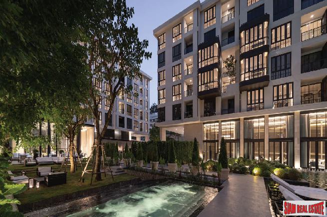 Newly Completed Ultra Luxury Low-Rise Condo at Sukhumvit 61, Ekkamai - 2 Bed Units - Up to 20% Discount and Fully Furnished!