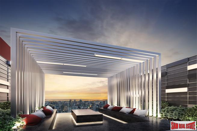 Nearing Completion is this High-Rise Condo with Huge Facilities and Unique Designs only 300 metres to MRT Phra Ram 9, Rama 9 Road - 1 Bed Units-7