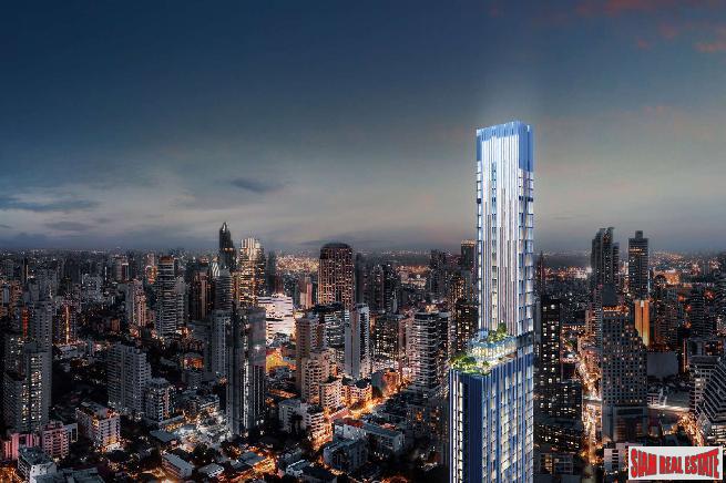Penthouse Units at New Exciting High-Rise Condo at Asoke - 78.6 Sqm-1