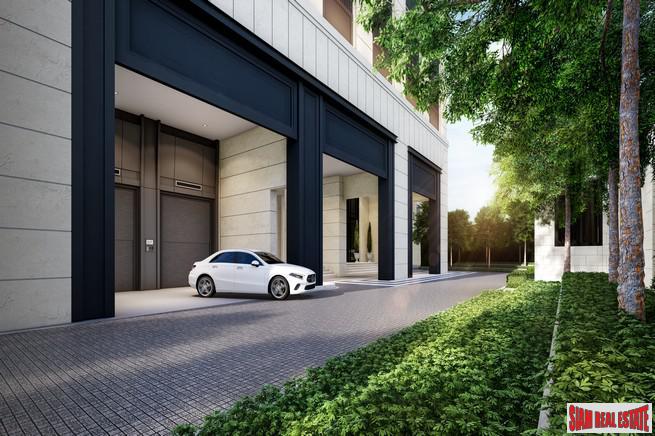 New Luxury Neo Classic Designed High-Rise at Charoennakorn close to Icon Siam, BTS Gold Line and the Riverside - 1 Bed Units - BitCoin Accepted as Payment!-10
