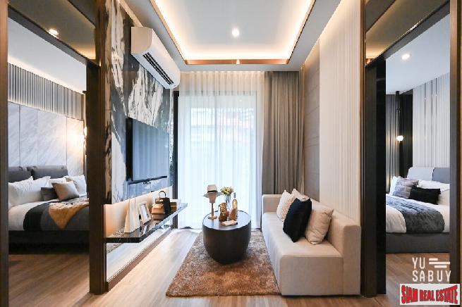 New Luxury Neo Classic Designed High-Rise at Charoennakorn close to Icon Siam, BTS Gold Line and the Riverside - 1 Bed Units - BitCoin Accepted as Payment!-21