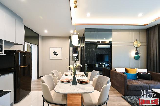 New Luxury Neo Classic Designed High-Rise at Charoennakorn close to Icon Siam, BTS Gold Line and the Riverside - 1 Bed Units - BitCoin Accepted as Payment!-26