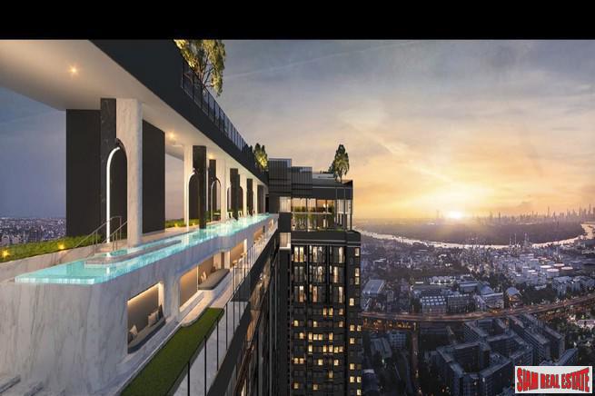 Exclusive New High-Rise Condo Launch by Leading Developers with River, Park and City Views at Rama 4 Road by Asoke and Phrom Phong -1 Bed Units - Only 12% Down-Payment!-0