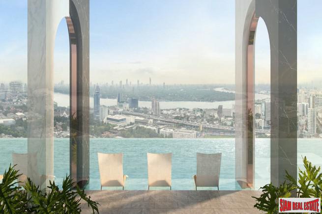 Exclusive New High-Rise Condo Launch by Leading Developers with River, Park and City Views at Rama 4 Road by Asoke and Phrom Phong -1 Bed Plus Units - Only 12% Down-Payment!-1