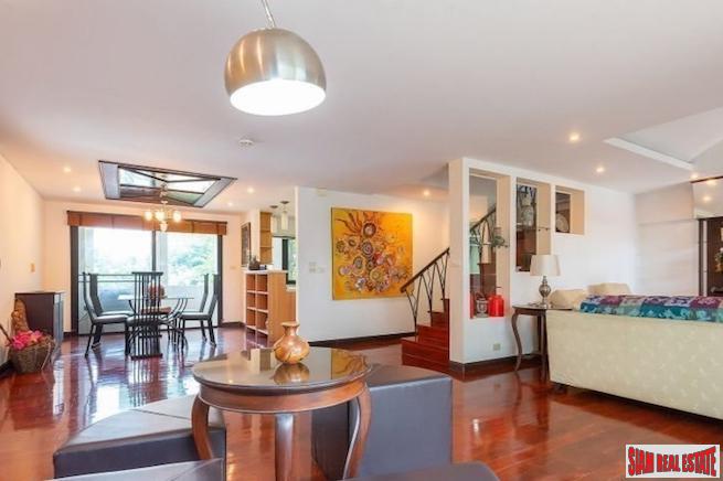 Kiarti Thanee City Mansion Townhouse | 195 sqm Three Bedroom, Three Bath + Maids Room Near Pool for Rent-11