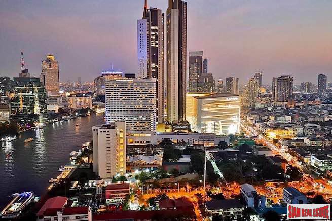 Baan ChaoPhraya Condominium | Large 1+ 1 Bedroom Condo, & Big Balcony with Views of Chao Phraya River for Sale in Krung Thonburi-5