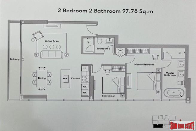 Khun by Yoo | New Two Bedroom Condo with Great City Views for Sale in Thong Lo-15