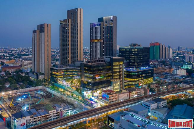 Ready to Move in Smart Green High-Rise Condos with Commercial District and IT Hub on Sukhumvit Road, BTS Punnawithi - 2 Bed Units