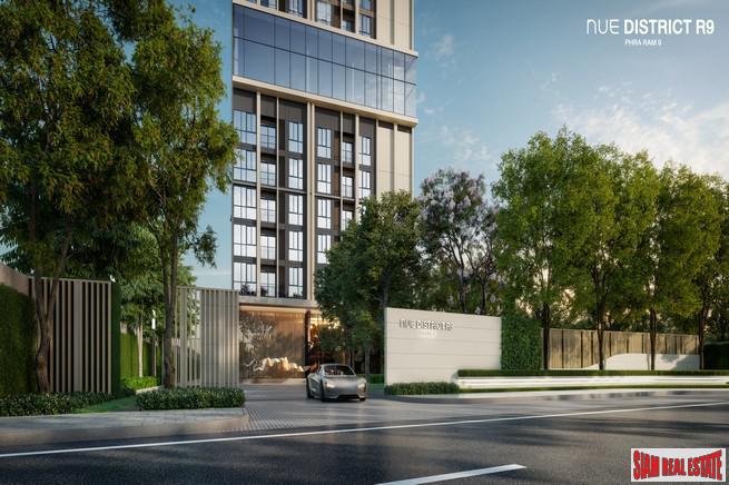 Outstanding New High-Rise Condo at Central Rama 9 by Leading Thai Developers next to MRT and Central Rama 9 -1 Bed Units-8