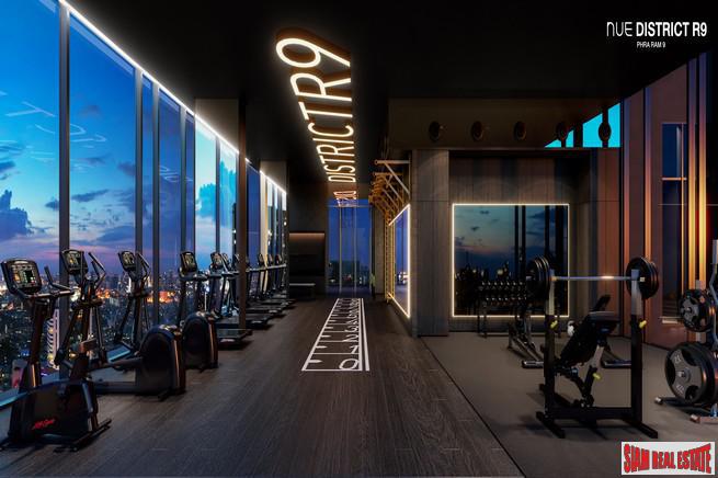 Outstanding New High-Rise Condo at Central Rama 9 by Leading Thai Developers next to MRT and Central Rama 9 -1 Bed Units-12