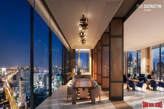 Outstanding New High-Rise Condo at Central Rama 9 by Leading Thai Developers next to MRT and Central Rama 9 -1 Bed Units-15