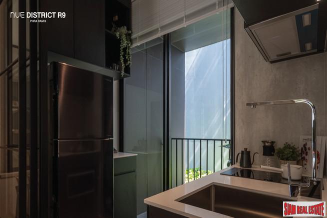 Outstanding New High-Rise Condo at Central Rama 9 by Leading Thai Developers next to MRT and Central Rama 9 -1 Bed Units-2