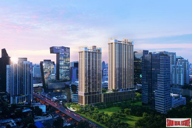 Outstanding New High-Rise Condo at Central Rama 9 by Leading Thai Developers next to MRT and Central Rama 9 - 1 Bed Plus Units