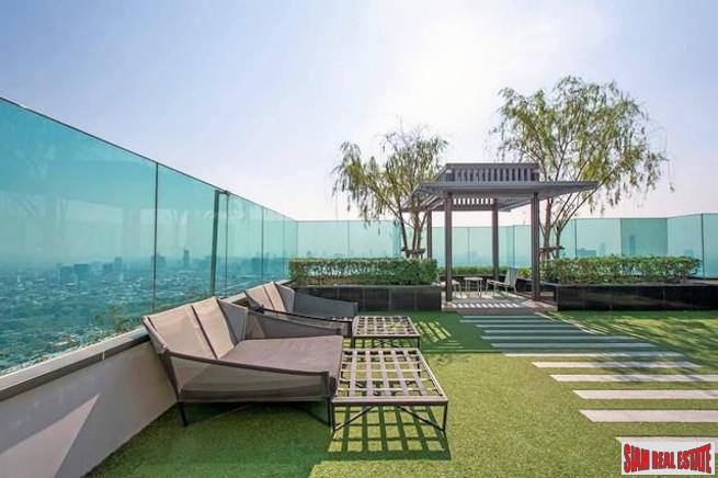 Rhythm Sathorn | Furnished Two Bedroom Condo with Beautiful City Views for Rent in Sathorn-1
