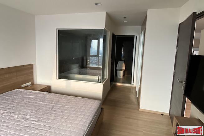 Rhythm Sathorn | Large One Bedroom Condo with Great City Views for Rent in Sathorn-9