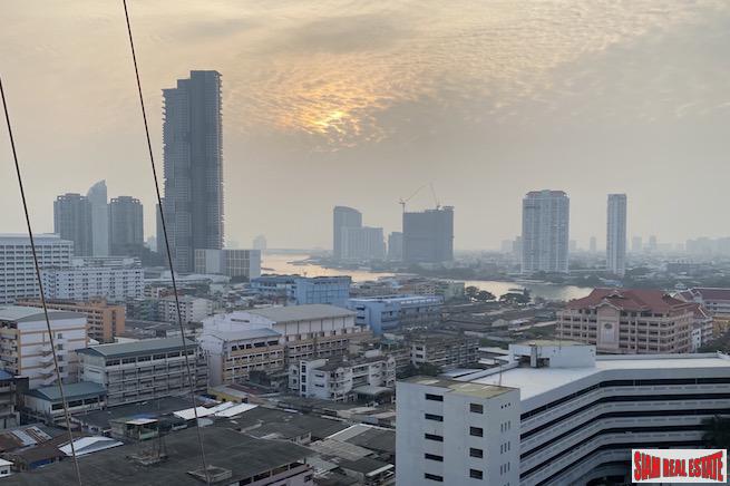 Rhythm Sathorn | Large One Bedroom Condo with Great City Views for Rent in Sathorn-1