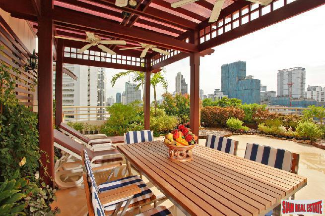 Saranjai Condominium | Impressive 3 Bedroom Sukhumvit Condo with Scenic Roof Garden-0